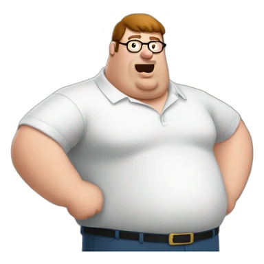 french-peter-griffin sticker
