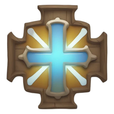 Croix catholique  sticker