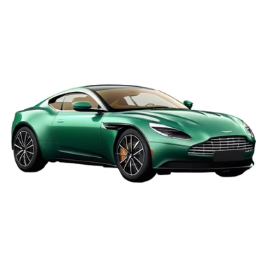 Aston Martin DB11 - Aston Martin (Model Year: 2022) (Iconic colour: Green) sticker