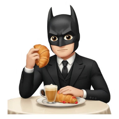 Batman au bistrot  sticker