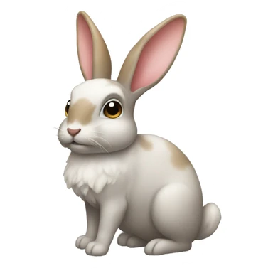 Conejo elado sticker