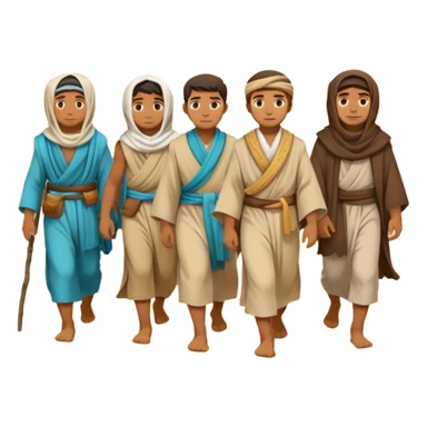 Desert Nomad Travelers sticker