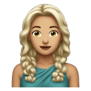 beautiful women named asta sticker