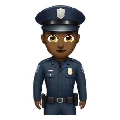 dystopian police sticker