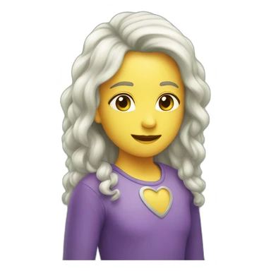 cœur vert dégradé sticker