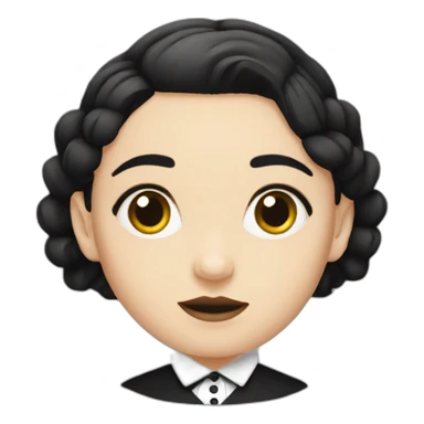 wednesday adams sticker