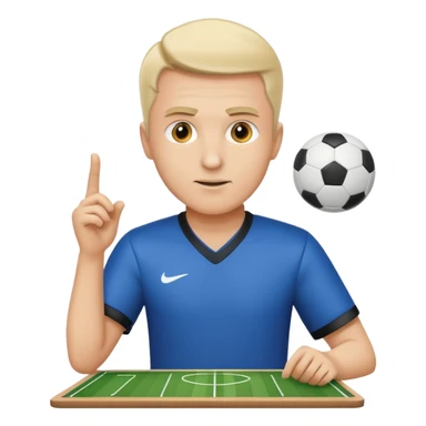 a soccer mentor drawing tactics on a board sticker