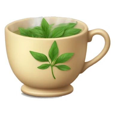 Steaming Herbal Tea Cup  sticker