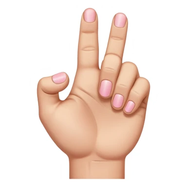 pinky finger sticking out of fist sticker