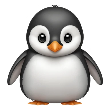 baby penguin sticker