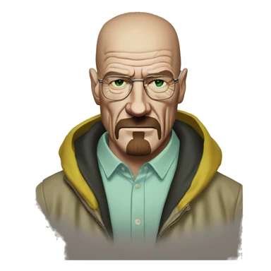 Walter white Breaking bad sticker