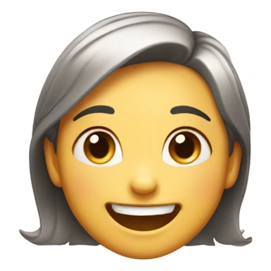 Hey girl, laughing sticker