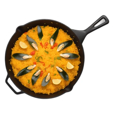 Paella valenciana sticker