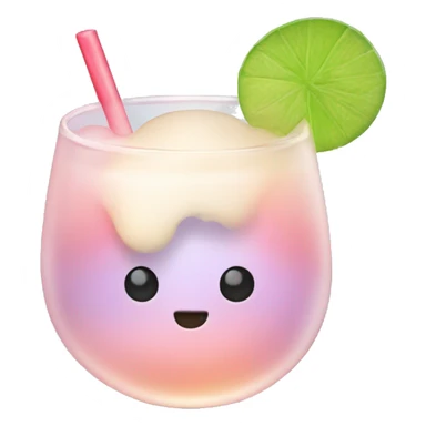 mochi with cocktail sticker