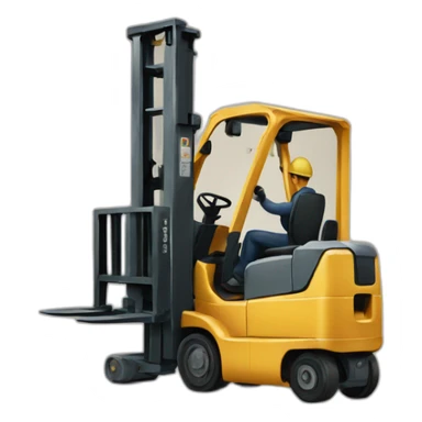 Pallet lifter sticker
