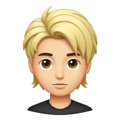 gelling my hair sticker