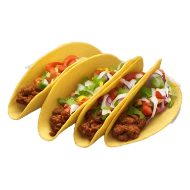 Plate of street tacos sticker