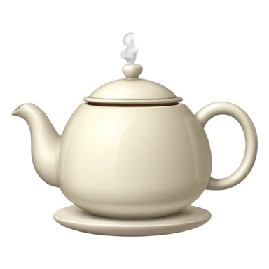 tea pod emoji with steam rising sticker