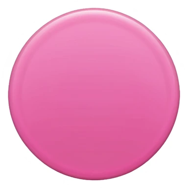 pink circle sticker
