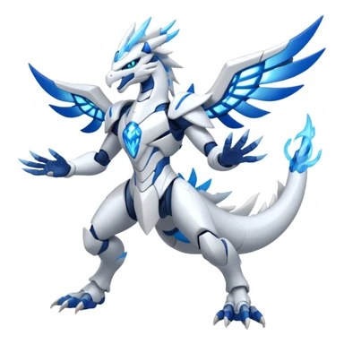 Futuristic Kyurem-Reshiram-fusion (full body) sticker