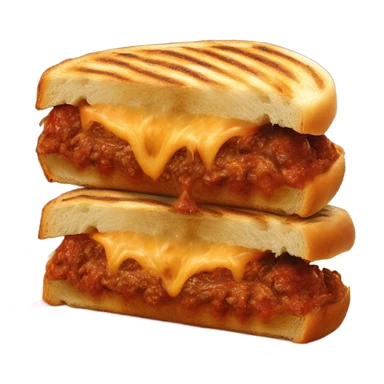 one panini Bolognese with cheese  sticker