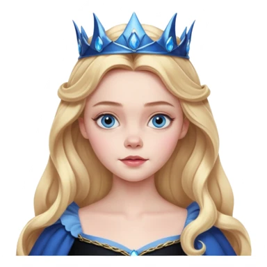 Elle fanning as princess Aurora in Maleficent sticker