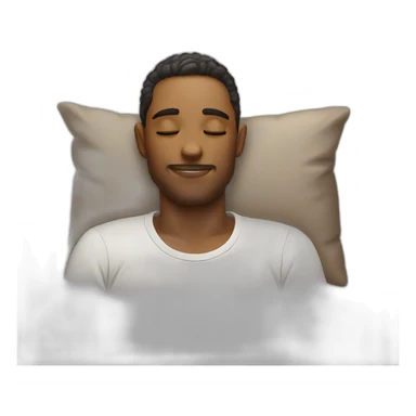 guy dreaming sticker