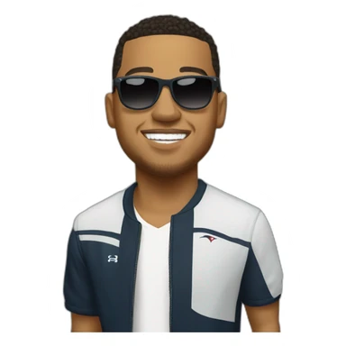 jalen brunson with sunglasses sticker