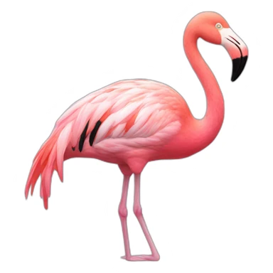 Flamingos sticker