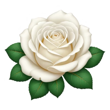 White rose emoji to be copied for instagram  sticker