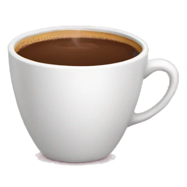 cup pink of coffee sticker