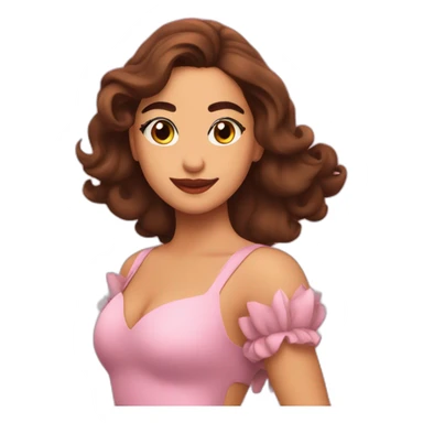 rosalía in a show sticker