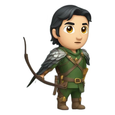 Starling Archer sticker