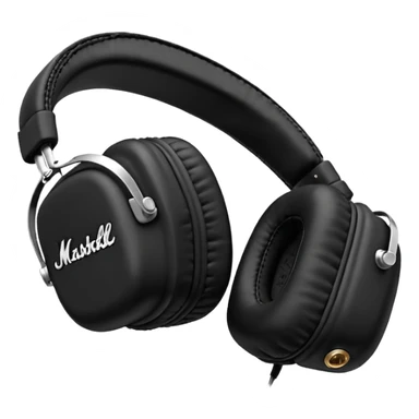  сгенери иконку накладных наушников в стиле Marshall.

Узнаваемая форма квадртаных чашек Marshall, аккуратные швы, мягкие амбушюры, прочное оголовье.
Логотип Marshall на чашках, выполненный в фирменном стиле.

 sticker