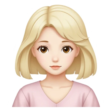 Shojo girl style  sticker