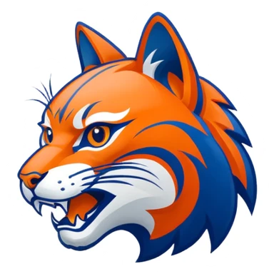 GCSU Bobcats emoji copy and paste sticker