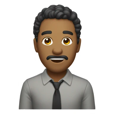 persona sacando la lengua  sticker