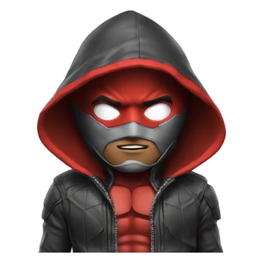 Red Hood from dc comics sticker