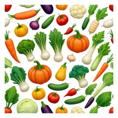 assorted vegetables sticker