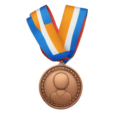 Bronze medal sticker