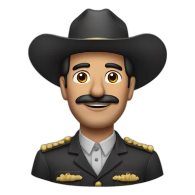 Hombre maduro con orejas de raton sticker