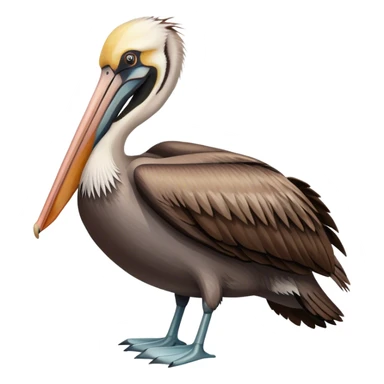 Brown Pelican sticker