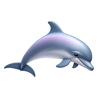 Pastel-pink-colors-dolphin sticker