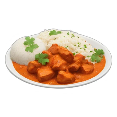 chicken tikka masala sticker