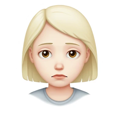 Ein sehr trauriger mensch sticker