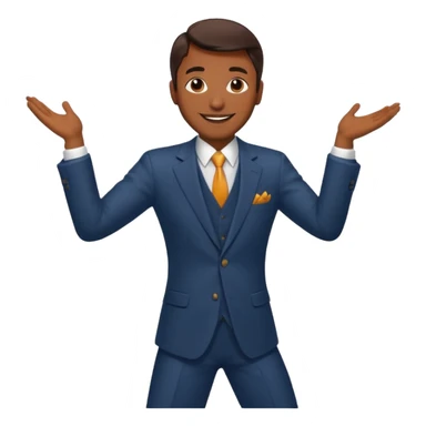 tango dancing man emoji sticker