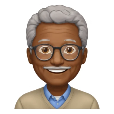older black man sticker