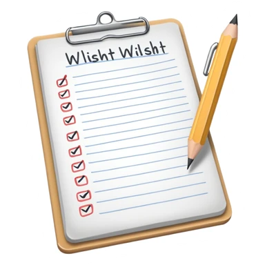 wishlist sticker