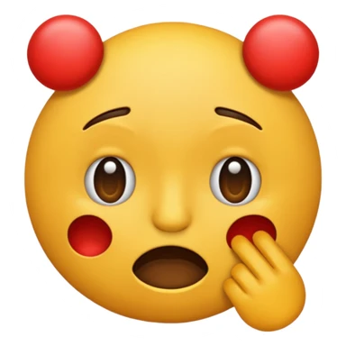 stress emoji sticker