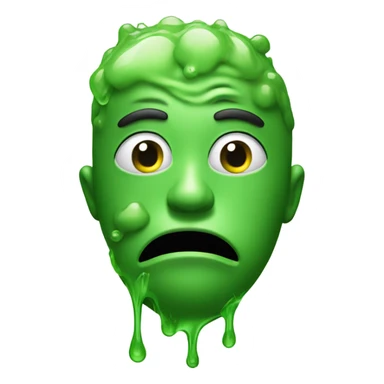 Puking emoji sticker